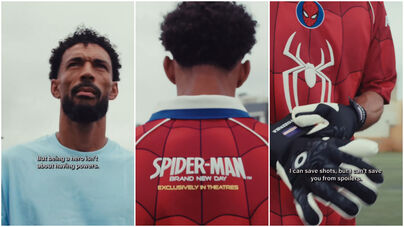 Vozinha é estrela no vídeo de promoção do novo filme do 'Homem-Aranha'