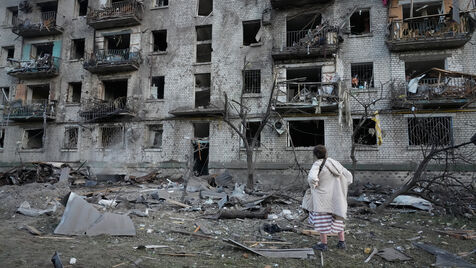 Várias vagas de mísseis e drones bombardearam Kiev e outras cidades ucranianas esta madrugada