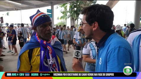 Jornalista brasileiro surpreendido pelo pai de Vozinha «Eu não brinco. Quando falo, falo a sério»