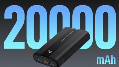 Powerbank 20000 mAh em promoção na Amazon a 20€