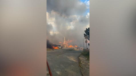 Maior incêndio residencial da história moderna da Noruega destrói mais de 100 casas