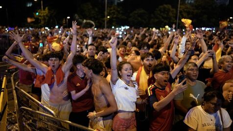 Festa espanhola não tem fim