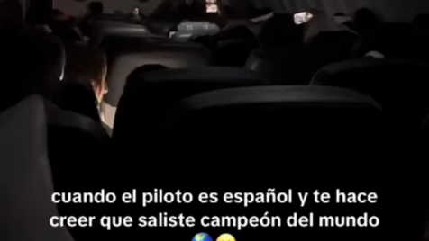 A brincadeira mais cruel: piloto fez passageiros argentinos acreditar que tinham sido campeões... até soltar a verdade