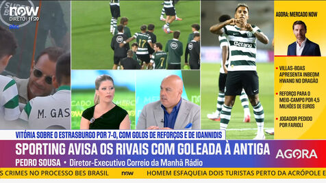 Goleada do Sporting: "Impacto tremendo" de Zalazar, Altimira impressiona e "Felicíssimo tem que contar"