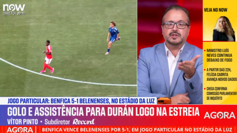 «Jhon Durán ainda vai ter de subir bastantes degraus...»