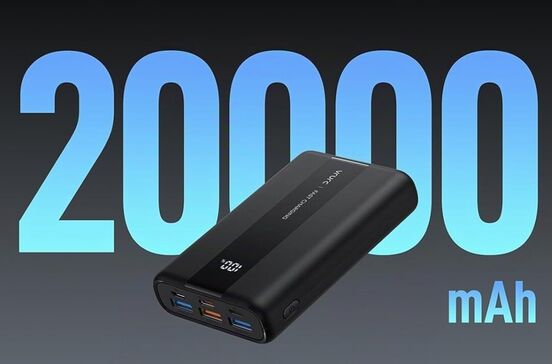 Powerbank 20000 mAh em promoção na Amazon a 20€