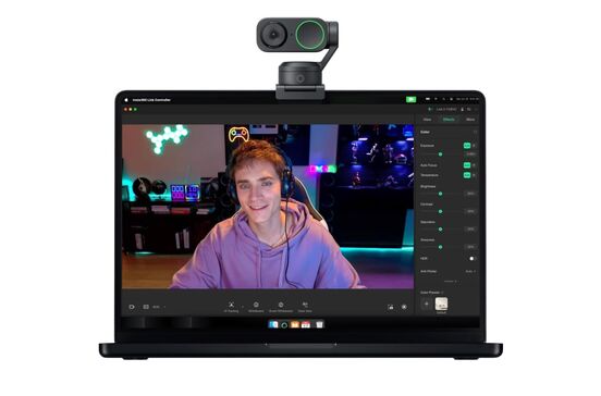 Insta360 Link Controller para videochamadas de qualidade profissional