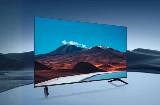 Xiaomi TV F 65: gigante e acessível, exibe paisagem montanhosa deslumbrante