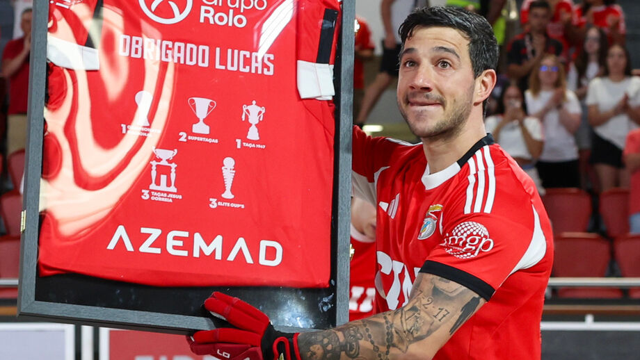 Lucas Ordoñes diz adeus ao Benfica 