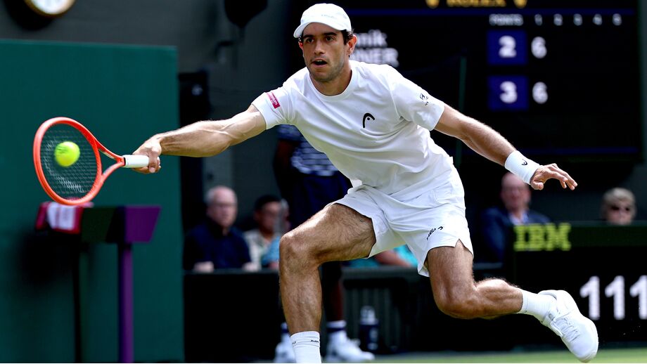 Nuno Borges no Centre Court de Wimbledon