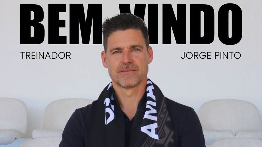 Jorge Pinto, novo treinador do Amarante