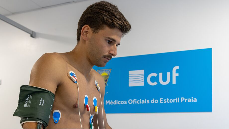 Pedro Carvalho foi um dos jogadores que se apresentou