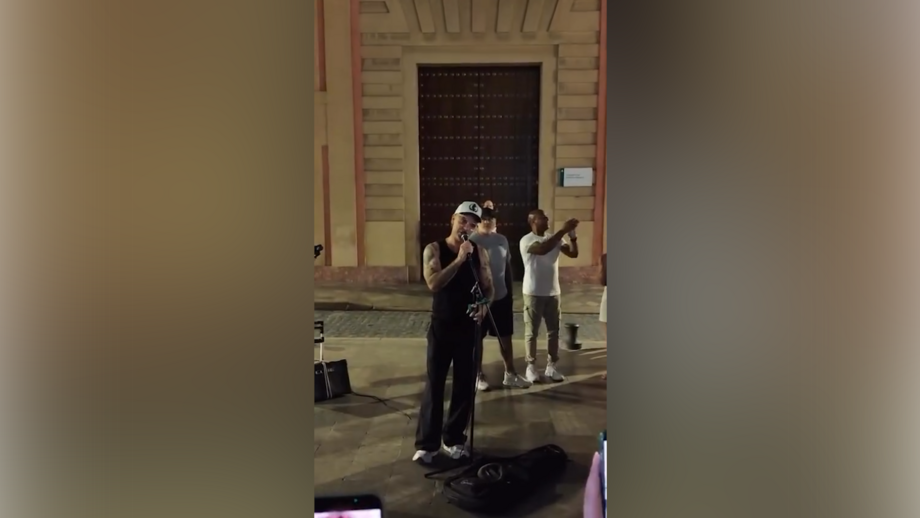 Momento incrível em Espanha