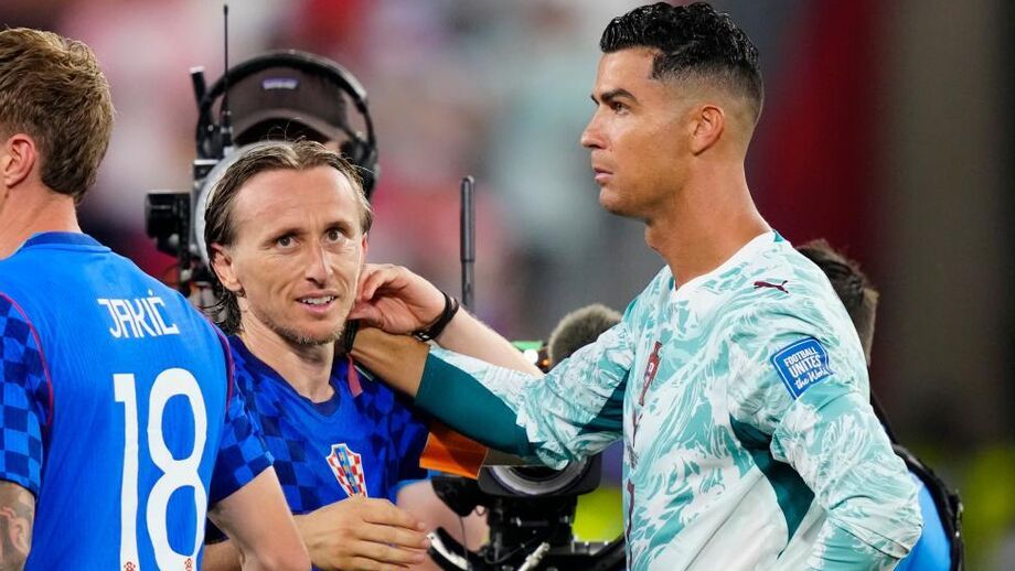 Cristiano Ronaldo consolou Modric no Mundial'2026