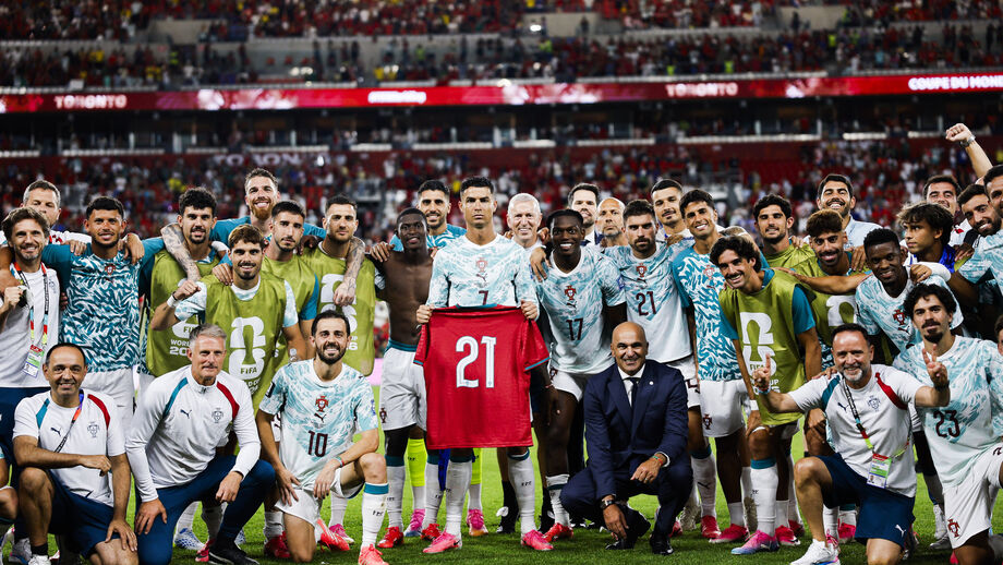 Seleção Nacional homenageia Diogo Jota após o jogo com a Croácia