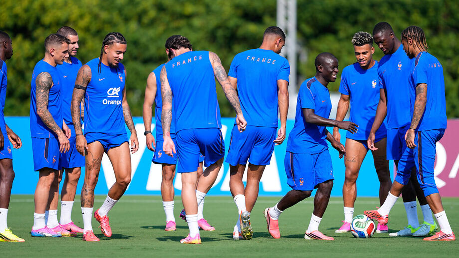 França prepara jogo dos 'oitavos' com o Paraguai