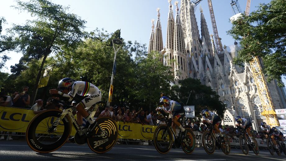 Barcelona recebeu arranque do Tour