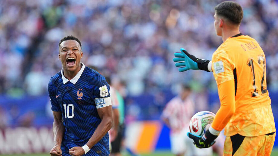 Mbappé e Orlando Gill