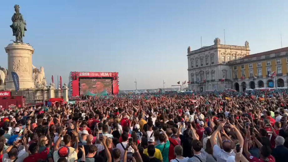 Portugal Football Arena ao rubro