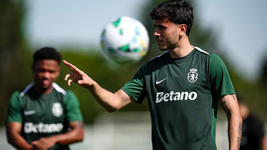 Pedro Lima mostra-se extrovertido nos treinos