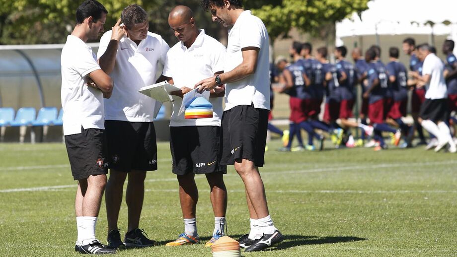 José Pedro no Estágio do Jogador em 2017