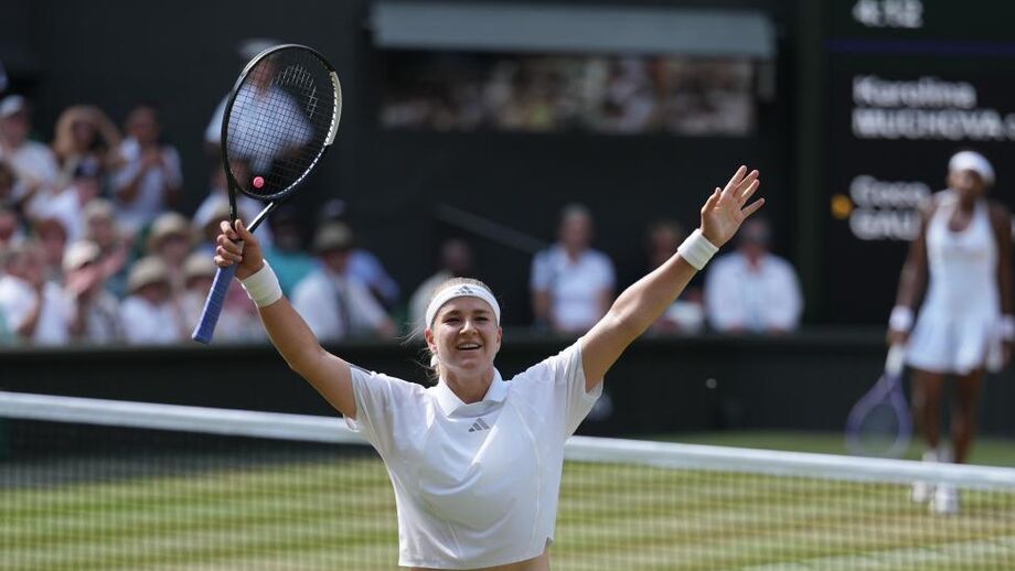 Karolina Muchova na final ao bater norte-americana Coco Gauff em Wimbledon