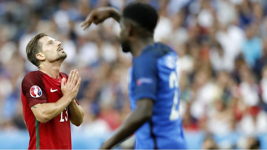 Adrien na final do Euro'2016 frente à França