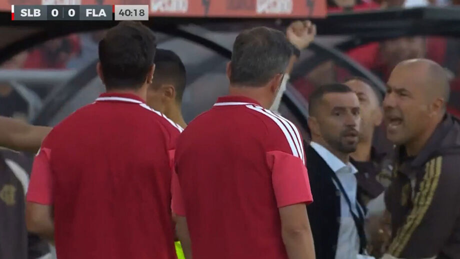 Momento de enorme tensão na reta final da primeira parte