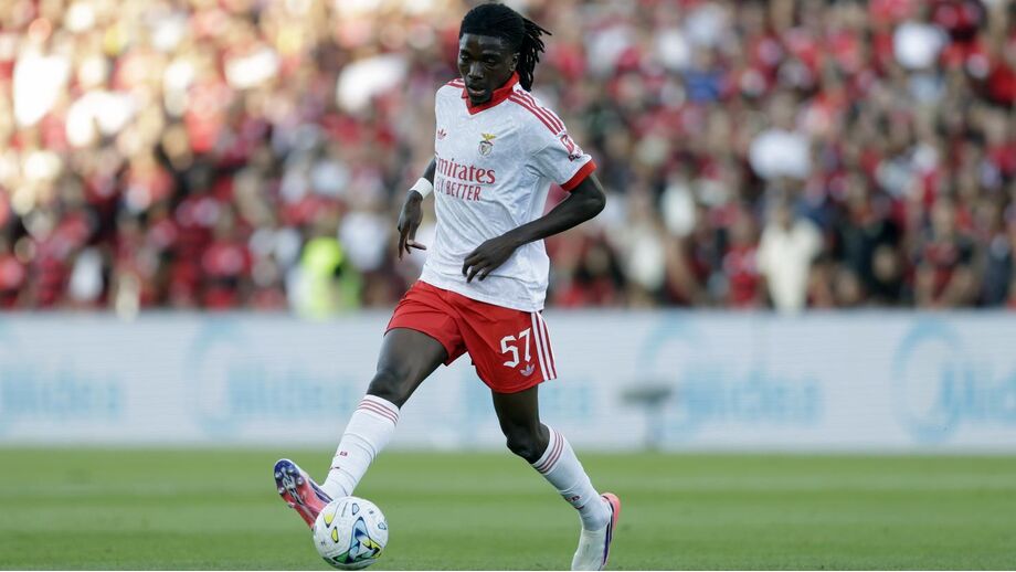 Jaden Umeh em ação frente ao Flamengo