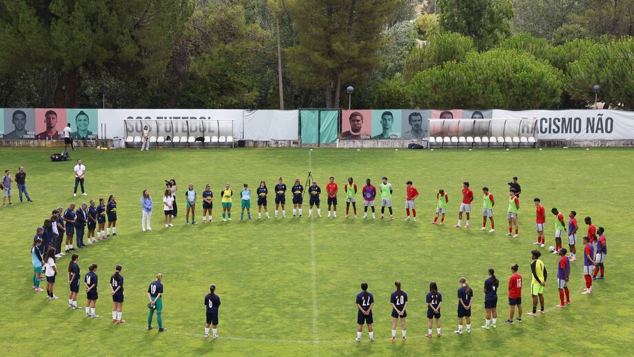 Manú foi recordado antes do treino