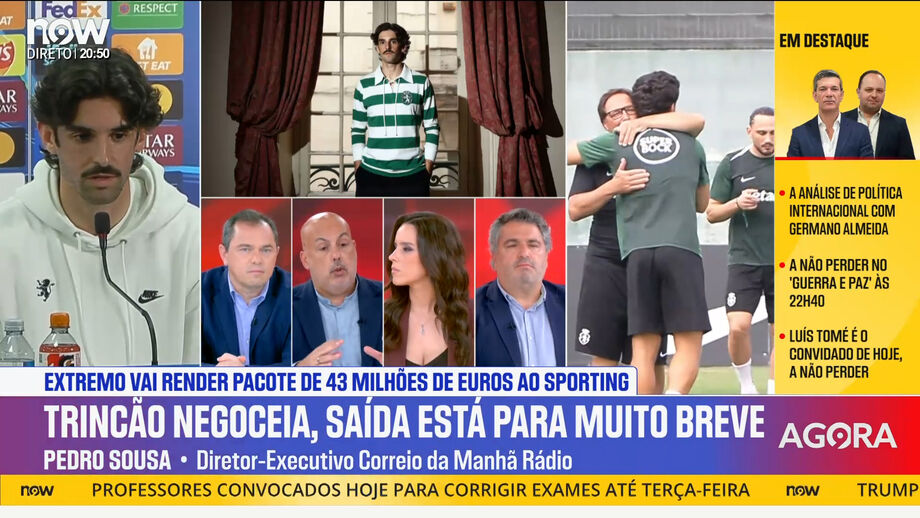 Pedro Sousa admite que saída do internacional português esteja "por horas"