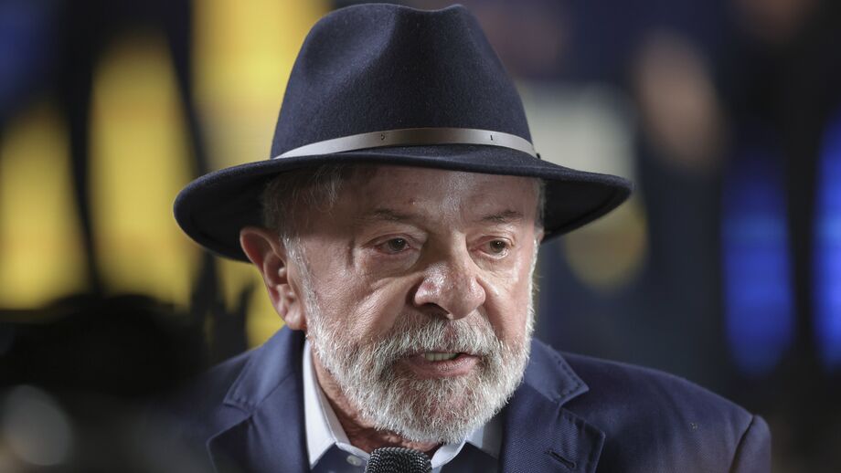 Lula da Silva durante visita ao Instituto de Tecnologia do Mauá