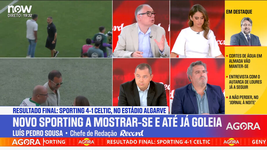 Análise de Luís Pedro Sousa à goleada dos leões sobre o Celtic