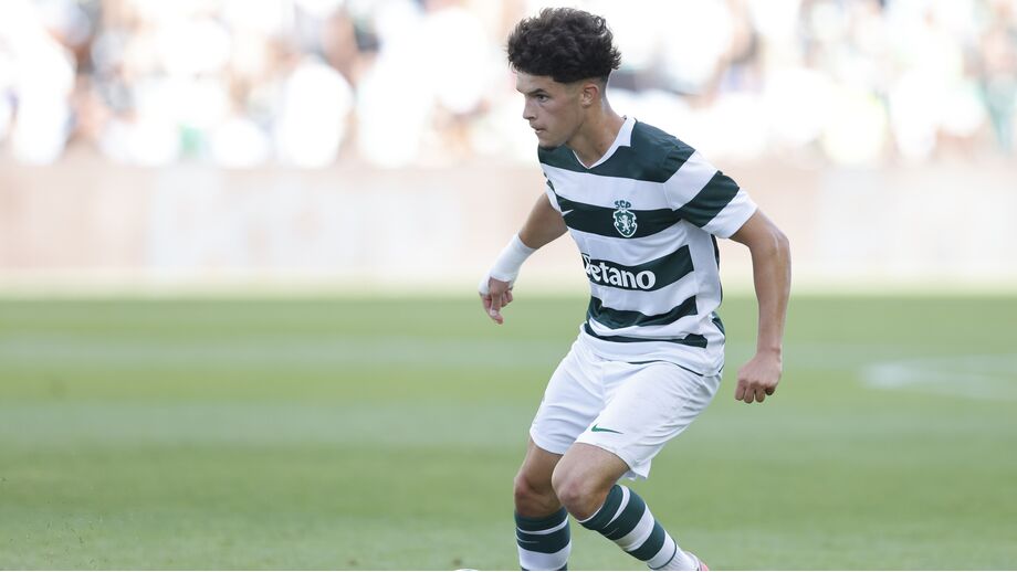 Flávio Gonçalves em ação pelo Sporting