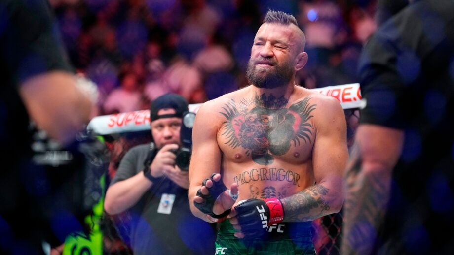 McGregor lesionou-se no combate