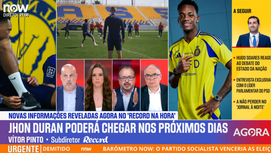 Vítor Pinto sobre o jogador colombiano apontado ao Benfica