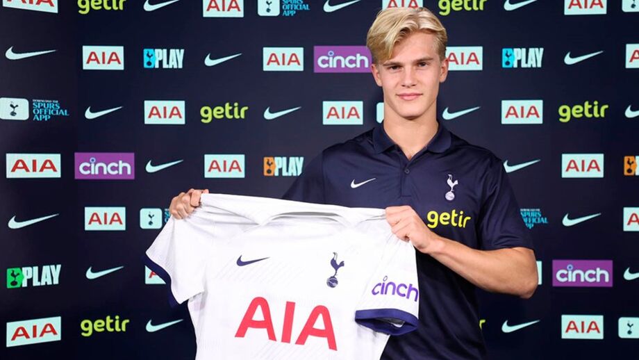 Lucas Bergvall na chega aos spurs