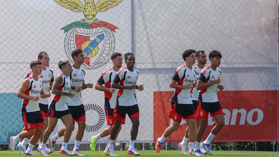 Benfica prestes a fazer o primeiro jogo oficial