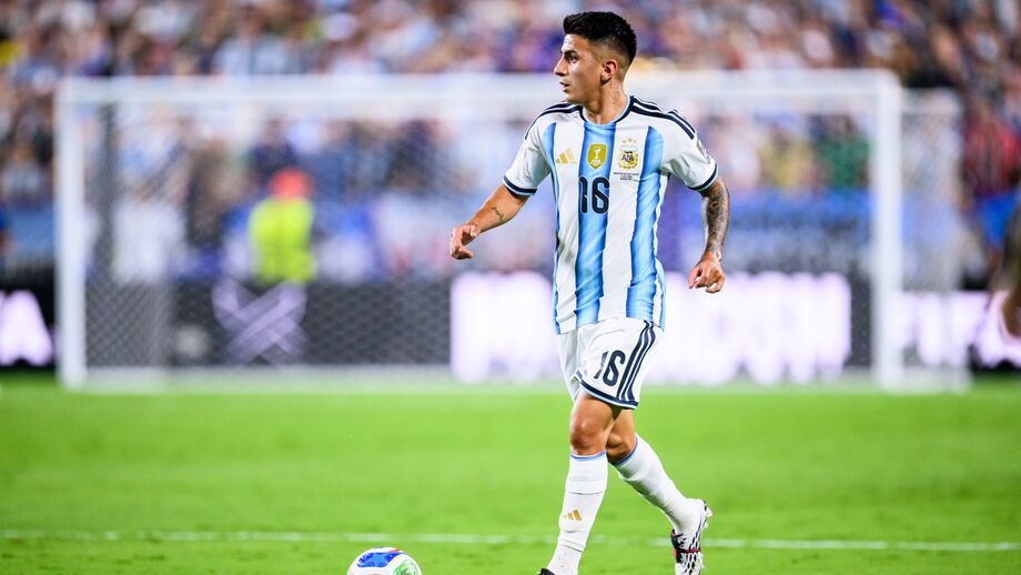 Thiago Almada ao serviço da Argentina no Mundial'2026