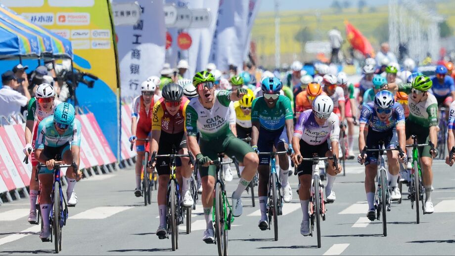 Iúri Leitão venceu a última etapa do Tour de Qinghai, na China