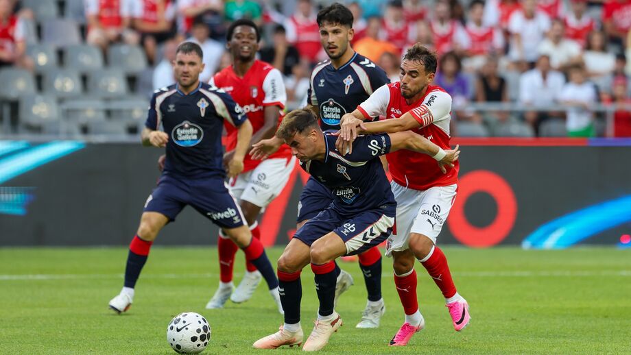 Sp. Braga empata (2-2) com o Celta