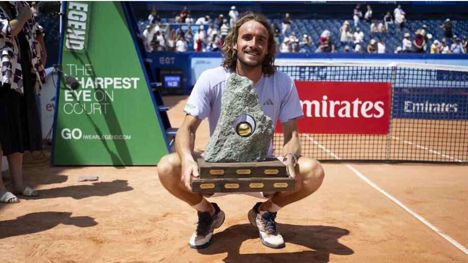 Stefano Tsitsipas sagrou-se campeão em Gstaad