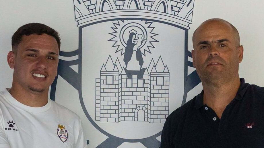 Adriel Moraes com Miguel Fernandes