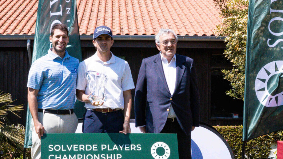 Daniel da Costa Rodrigues, vencedor da última edição, no Oporto Golf Club
