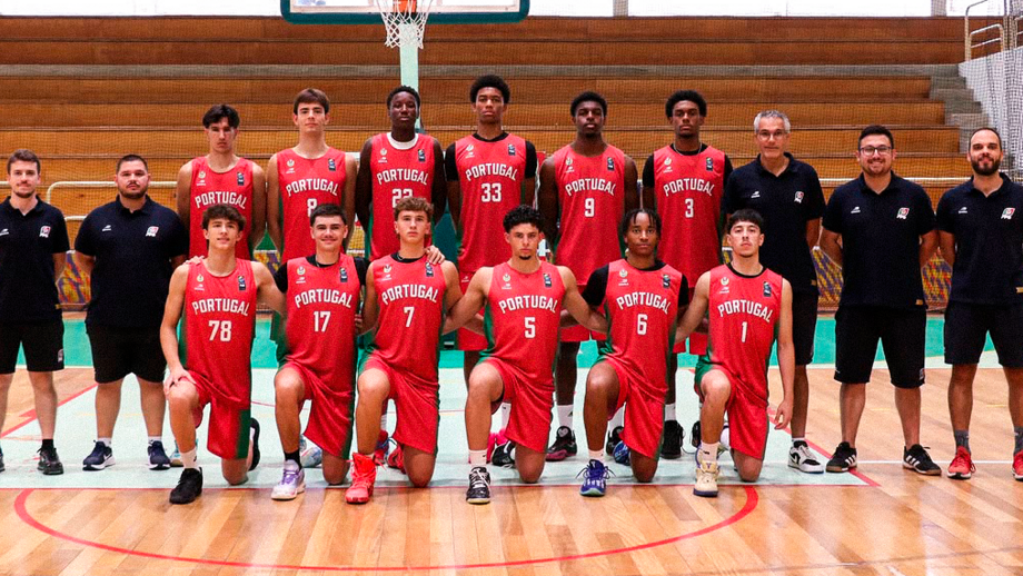 Seleção sub-18 dá início ao Europeu na sexta feira 