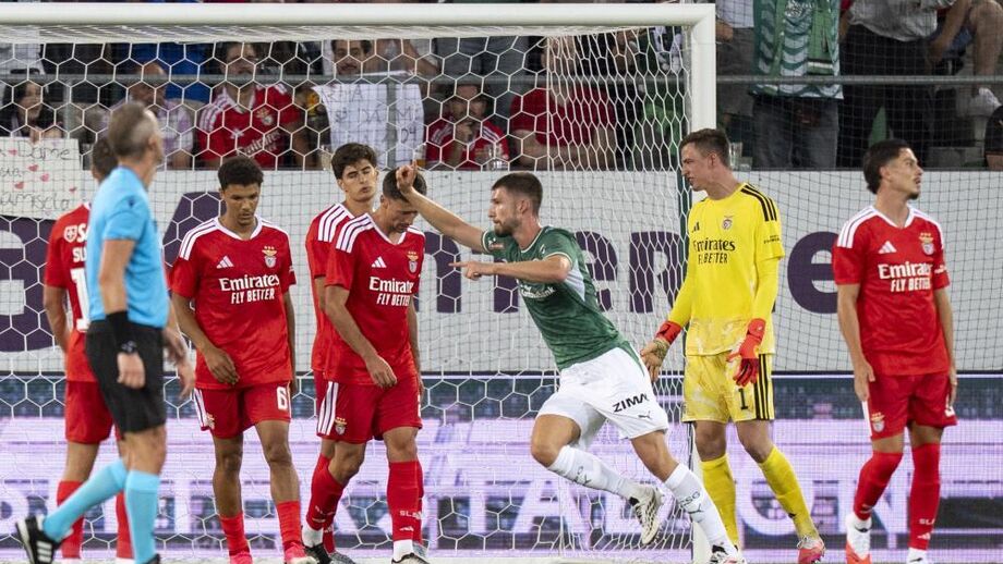 Golo de Rafa Silva não foi suficiente para garantir a vitória diante dos suíços