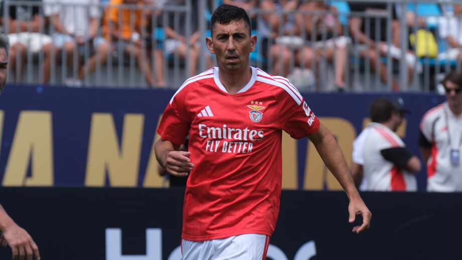 João Tomás voltou a vestir a camisola do Benfica