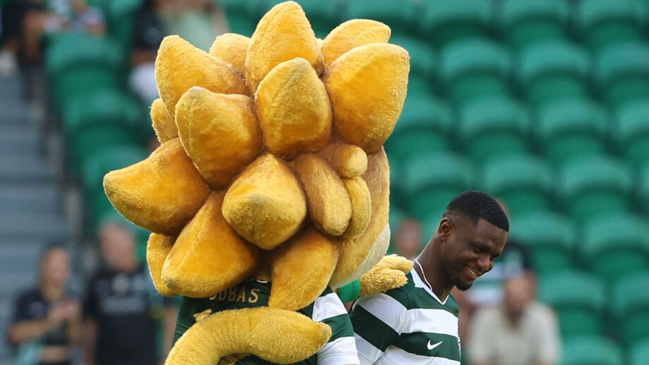 Diomande participou na apresentação do Sporting