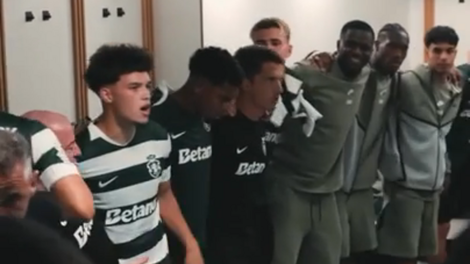 Médio italiano foi titular no jogo de apresentação em Alvalade (2-0)