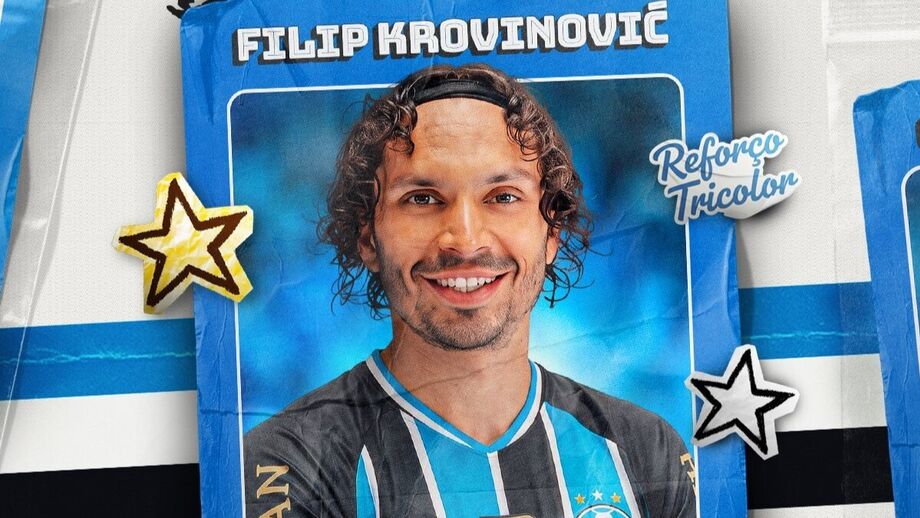 Filip Krovinovic reforça o Grémio